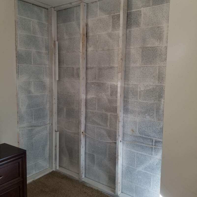 water proofed wall